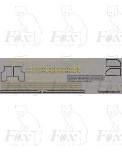 King Arthur Class Loco Lining 