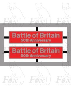 73109 Battle of Britain 50th Anniversary