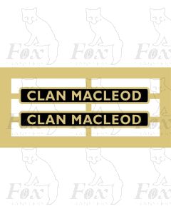 72008  CLAN MACLEOD