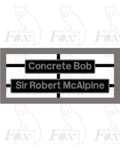 37416 Sir Robert MacAlpine/Concrete Bob