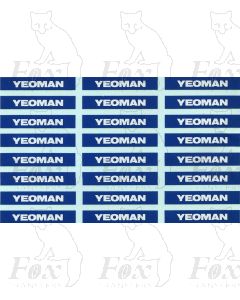 Yeoman PGA Hopper logos/detailing (later)