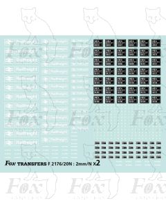 HEA hopper Rf livery pack-  42 vehicles