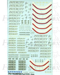 Experimental InterCity HST Power Car Livery Elements