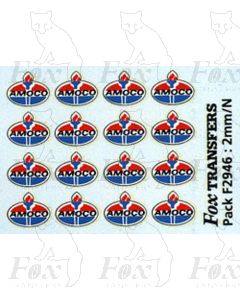 Amoco Tanker Logos, colour