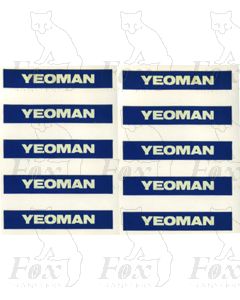 Yeoman PGA Hopper logos (later)