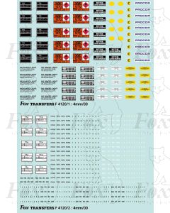 Railfreight Oil Tanker Motifs/Detailing