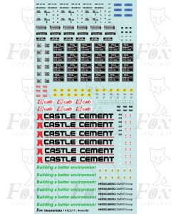 CASTLE CEMENT HEIDELBERGCEMENT GROUP PCA Full Livery