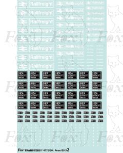 HEA hopper Rf livery pack - 28 vehicles