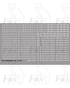 Res Van Brandings/Lettering/Numbering