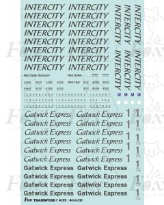 CLASS 47 INTERCITY SWALLOW TRAIN PACK