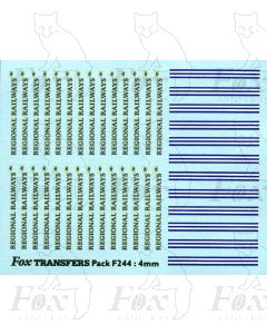 Regional Railways Small Logos & Linking Devices (DMUs)