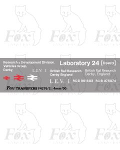 Research Division LABORATORY 24 (TRESTROL) - LEV1