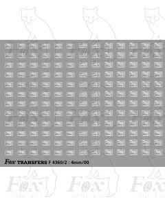 Early design loco data panels for Blue Diesels