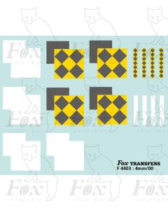 Rf Coal/Trainload Coal Symbols (Classes 26/31/33/47/56/86 weathered)