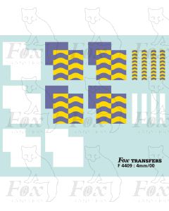 Rf Petroleum/Trainload Petroleum Symbols (Classes 26/31/33/47/56/86 weathered)