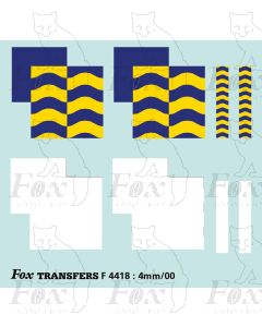 Rf Petroleum/Trainload Petroleum Symbols/Numbering (Classes 37/58/60)