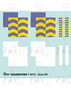 Rf Petroleum/Trainload Petroleum Symbols/Numbering (Classes 37/58/60 - weathered)