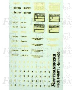 Insulated Van (ex-Blue Spot) Livery (post-1967)
