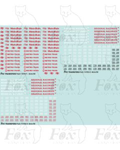 West Yorkshire/Metro-Train logos/motifs/numbering