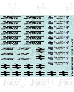 Tyne & Wear Pacer Logos/Composites