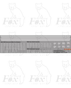 Virgin Mk3 & HST Buffet Car Lining/Detailing