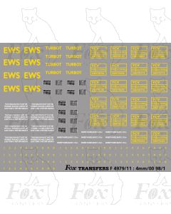 EWS  TURBOT Wagons Detailing