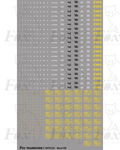 EWS MEA Box Wagons Detailing