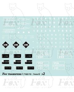 VEA Vanwide Freight Van Livery Elements