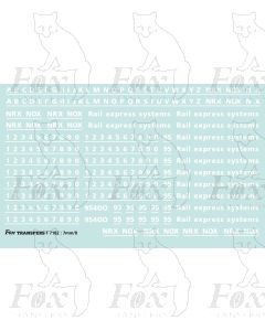 Rail Express Systems (Res) - One each F7180 & F7182