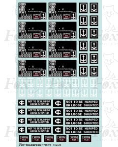 International freight vehicle markings 1