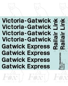 Gatwick Express/Victoria Gatwick/Railair Link 