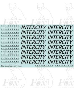 InterCity Coach Lettering/Numbering