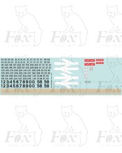 Original Railfreight Grey Livery for Loco Class 58