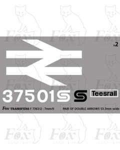 English Loco Depot Motifs - special livery elements for British Steel blue 37501