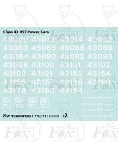 Virgin Class 43 HST Power Car Detailing