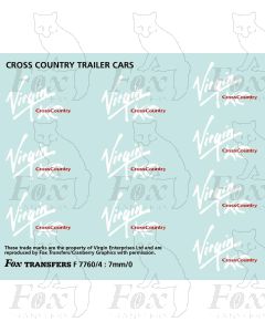 Virgin Cross Country Trailer Car Logos 