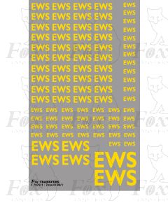 Freight Vehicle EWS lettering