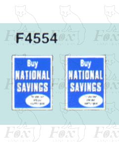 Advertisement 1940s & 1950s - Buy NATIONAL SAVINGS