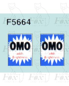 Advertisement 1950s & 1960s - OMO adds Brightness