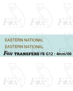 FLEETNAMES - EASTERN NATIONAL 