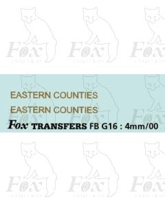 FLEETNAMES - EASTERN COUNTIES San Serif