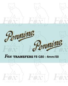 FLEETNAMES - PENNINE - scroll