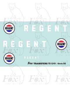 TRANSPORT COMPANIES - REGENT white with roundels