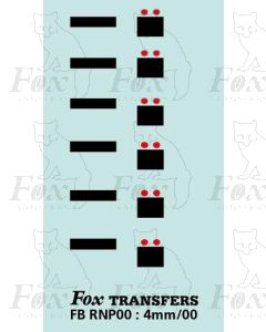 Numberplate blanks