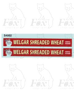 Advertisement 1940s - WELGAR SHREADED WHEAT