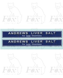 Advertisement 1950s - ANDREWS LIVER SALT - see 4mm Descri