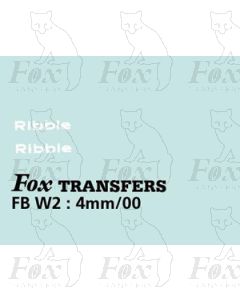 FLEETNAMES - Ribble (small white)