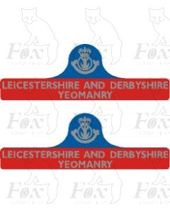 46026 LEICESTERSHIRE AND DERBYSHIRE YEOMANRY