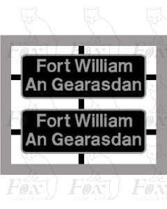 37073 Fort William/An Gearasdan