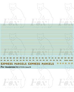 GWR RAZOR-EDGE RAILCAR - EXPRESS PARCELS